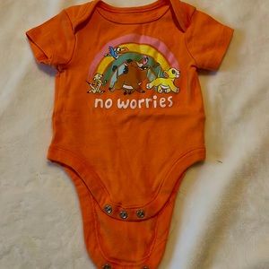 Lion king onesie